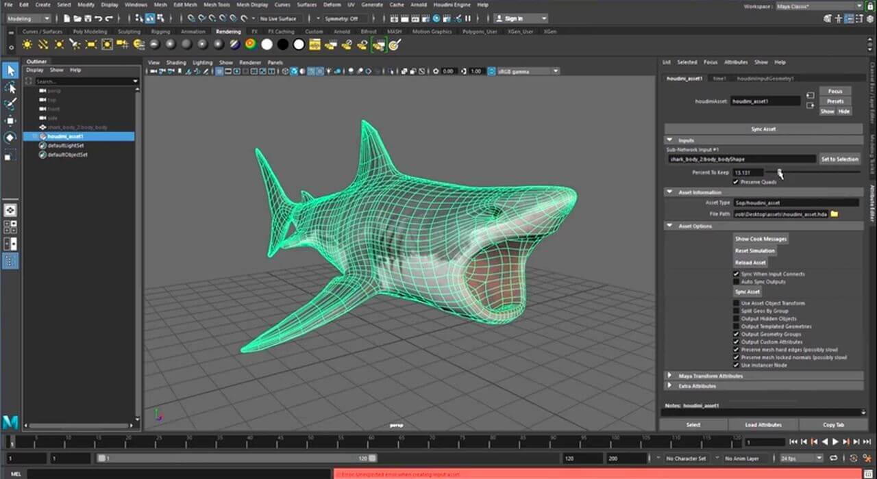panel właściwości z ustawieniami materiałów w Blenderze