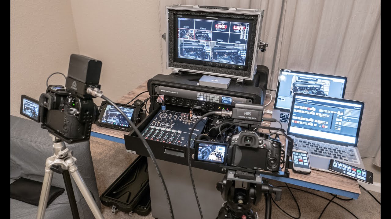grafika wprowadzająca do streamingu ekran z widokiem na grafikę przewodnią transmisji z logiem i tytułem
